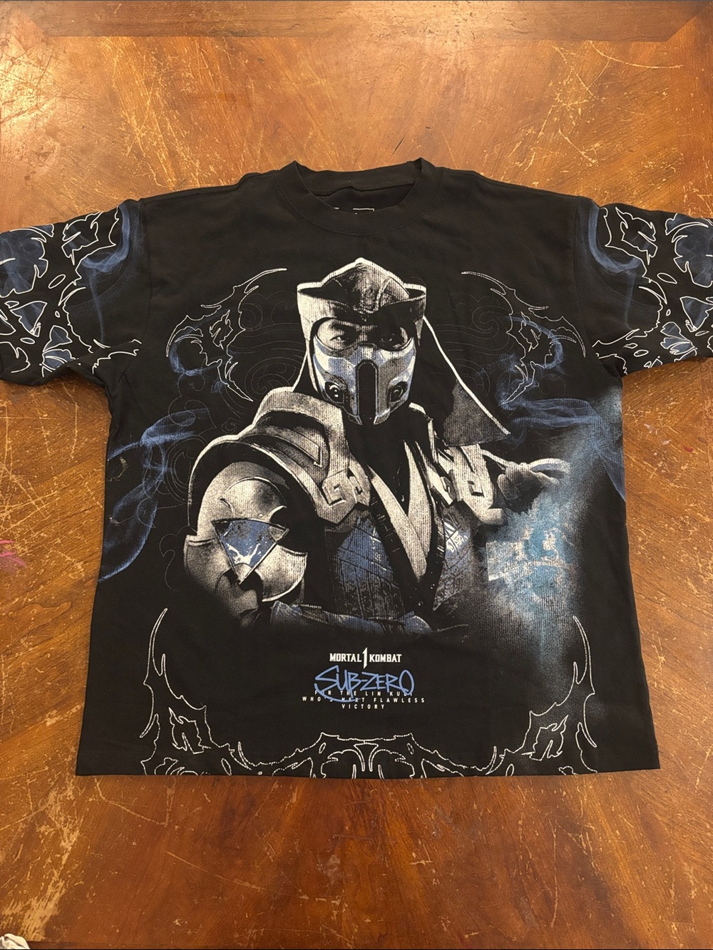 Brand New Mortal Kombat x CVLA Sub-Zero Graphic T‑Shirt